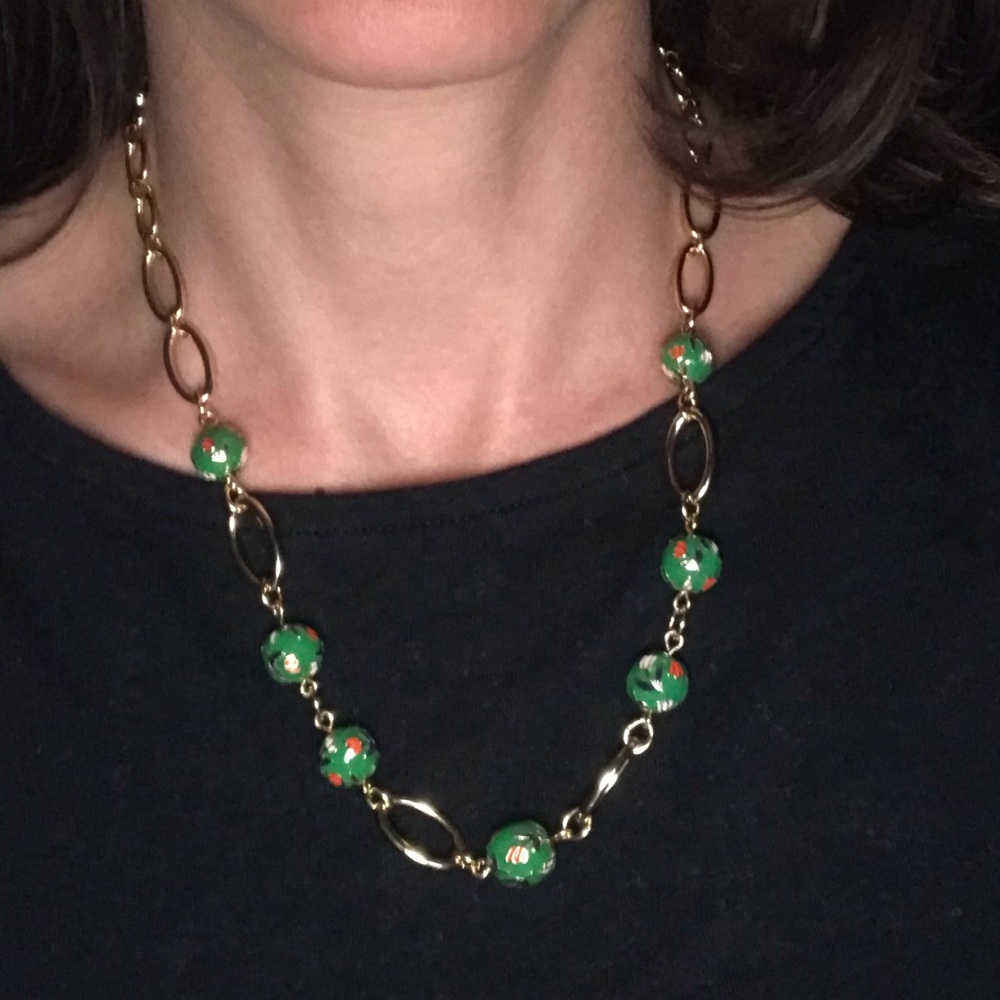 Talbots Cloisonné Neclace - Picture 9 of 10